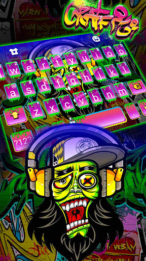 Detail Tema Keyboard Wall Graffiti Nomer 10