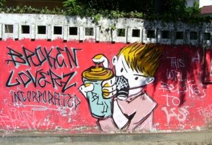 Detail Tembok Graffiti Kriminal Nomer 2