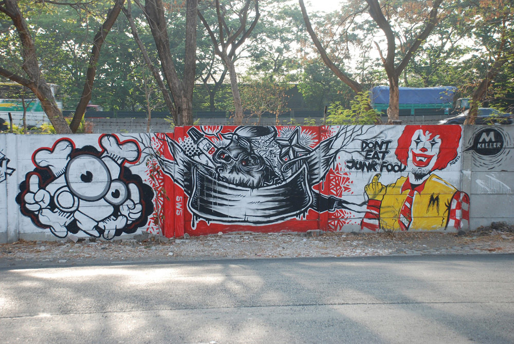 Detail Tembok Graffiti Kriminal Nomer 45