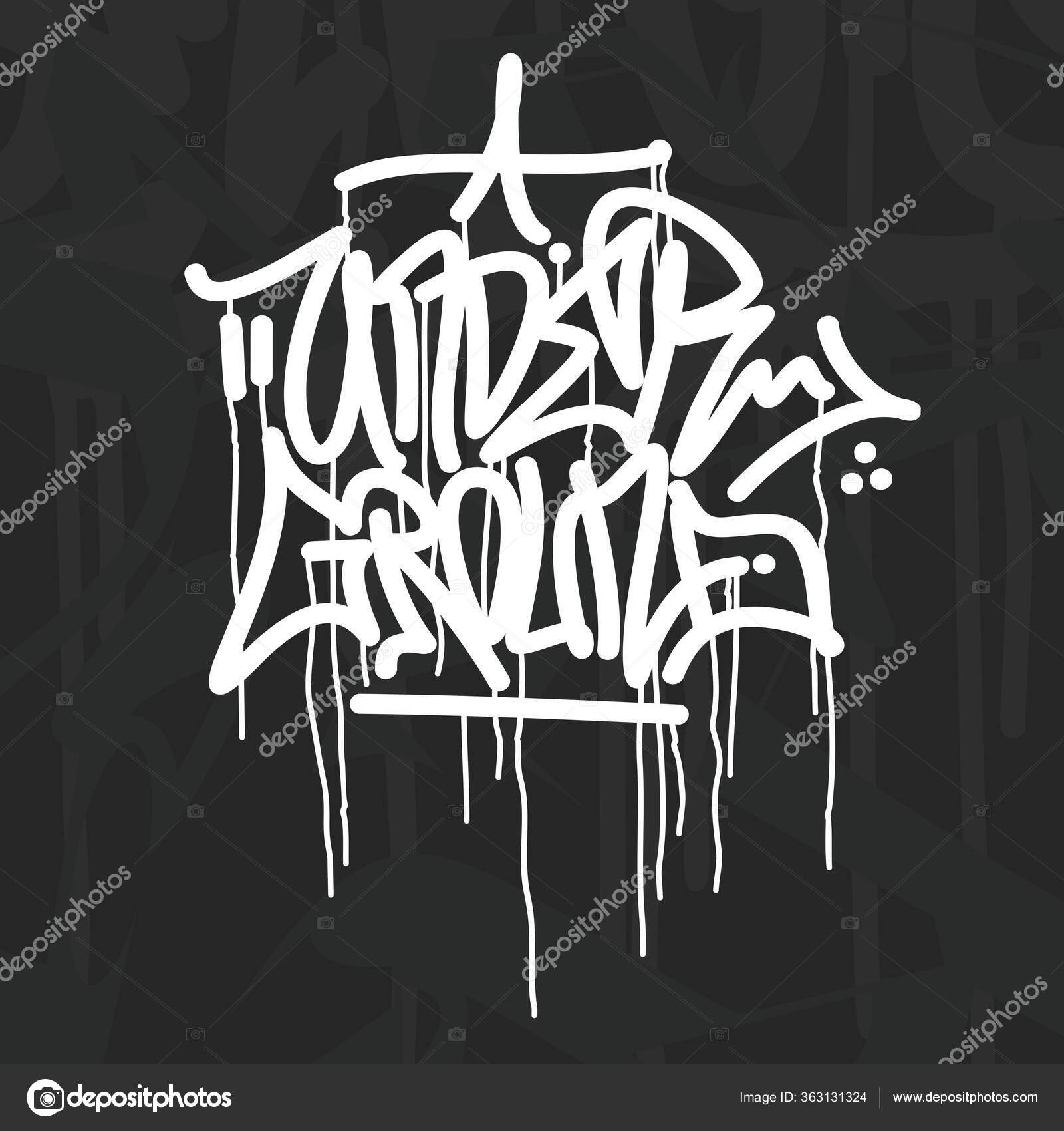Detail Template Graffiti Nomer 29