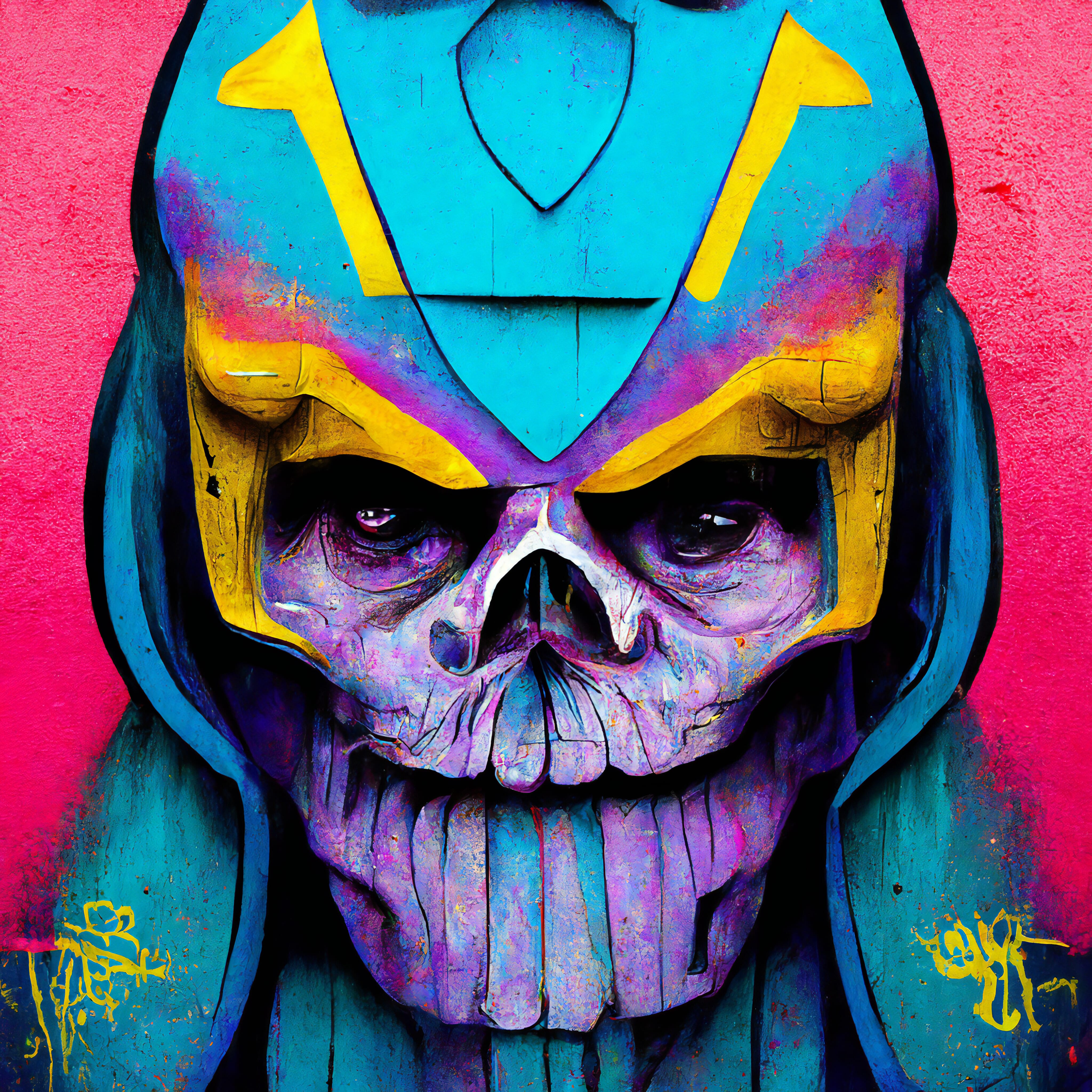 Detail Thanos Graffiti Nomer 28