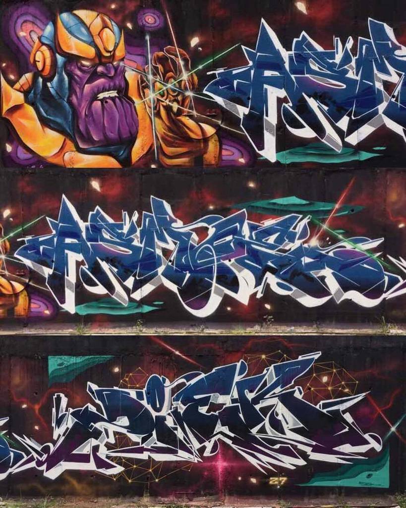 Detail Thanos Graffiti Nomer 33