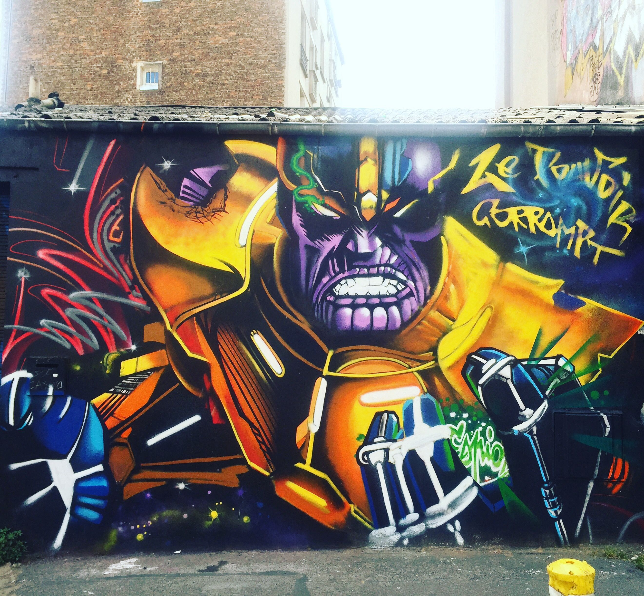 Detail Thanos Graffiti Nomer 9