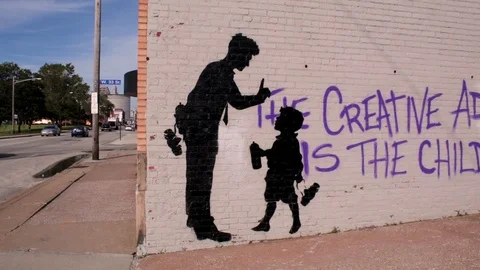 Detail The Creative Adult Is The Child Who Survived Graffiti Nomer 40
