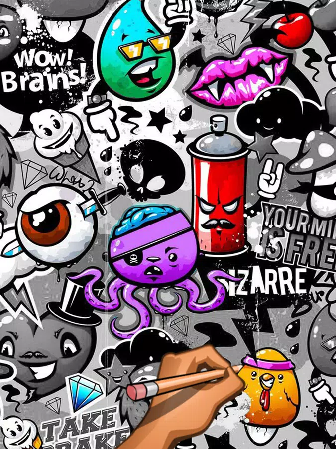 Detail The Graffiti Creator Nomer 45