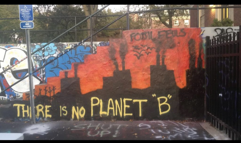 Detail There Is No Planet B Graffiti Nomer 17