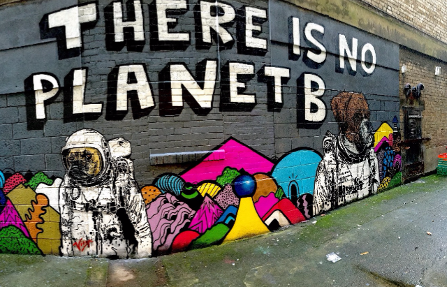 Detail There Is No Planet B Graffiti Nomer 3