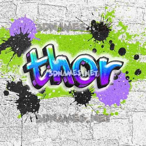 Detail Thor Graffiti Nomer 29