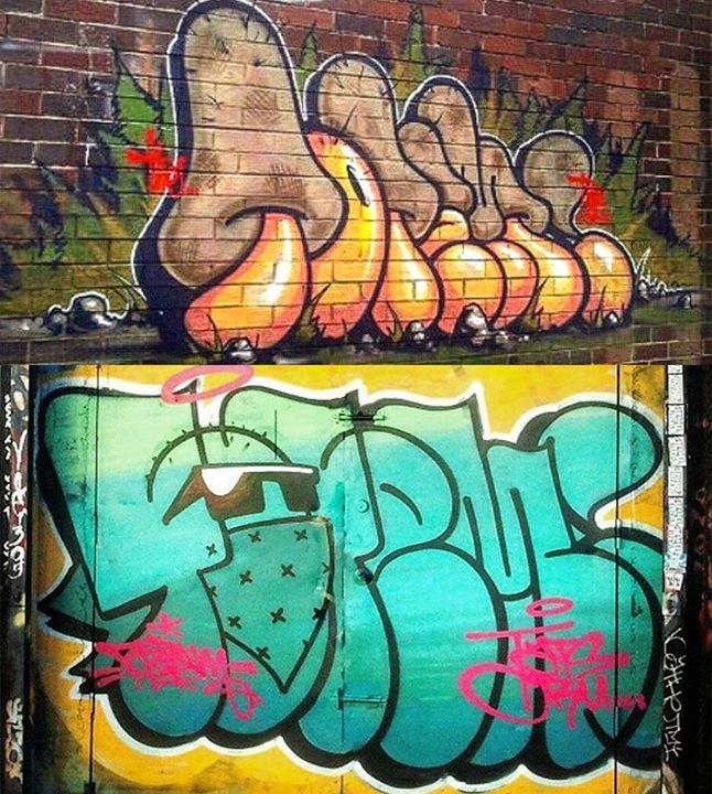 Detail Throw Up Graffiti Nomer 25