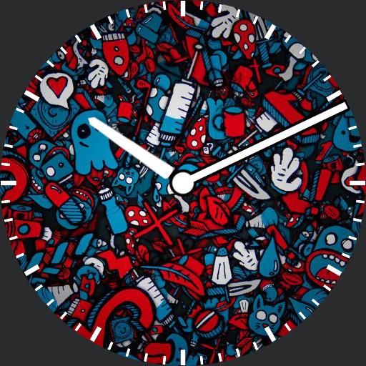 Ticwatch Watch Face Graffiti - KibrisPDR