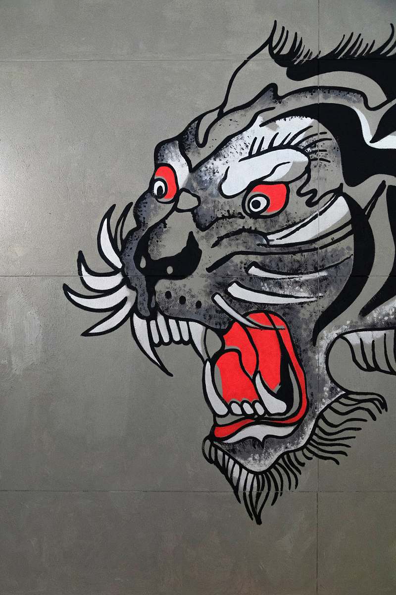 Detail Tiger Graffiti Cartoon Nomer 42