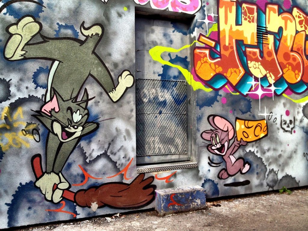 Tom Jerry Graffiti - KibrisPDR