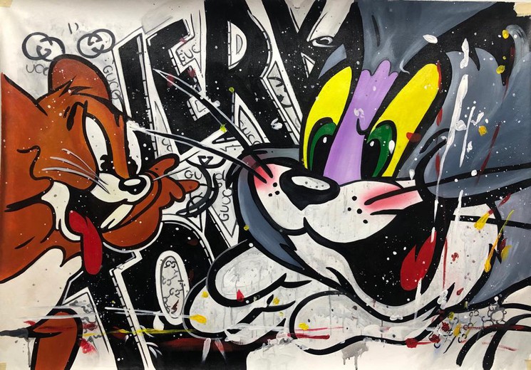 Detail Tom Jerry Graffiti Nomer 42