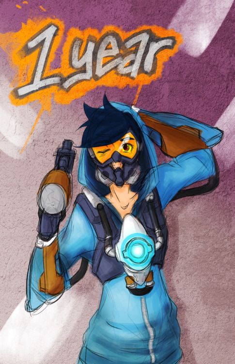 Detail Tracer Graffiti Fanart Nomer 19