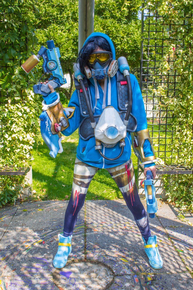 Detail Tracer Graffiti Skin Cosplay Nomer 3