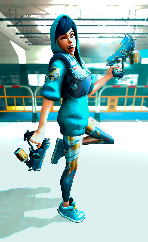 Detail Tracer Graffiti Skin Cosplay Nomer 35