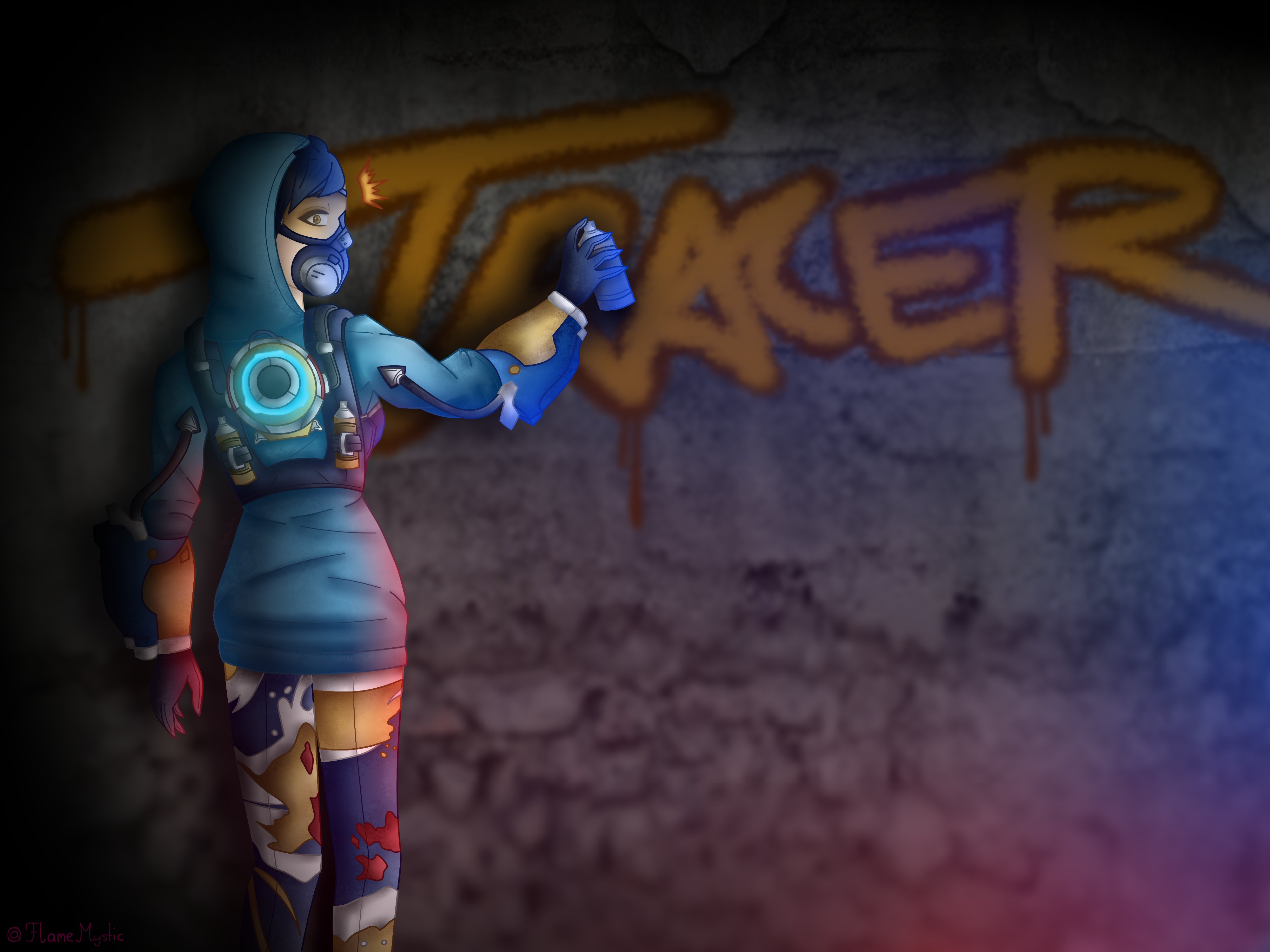 Detail Tracer Graffiti Skin Wallpaper Nomer 25