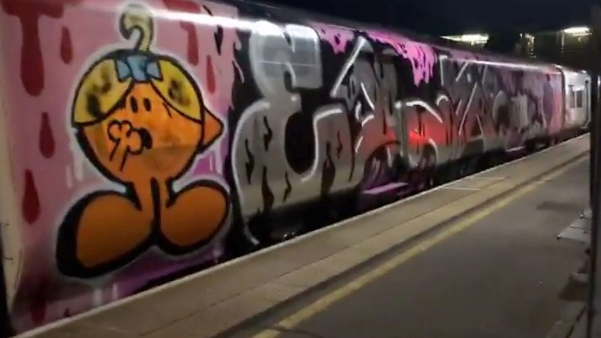 Detail Train Graffiti Nomer 18