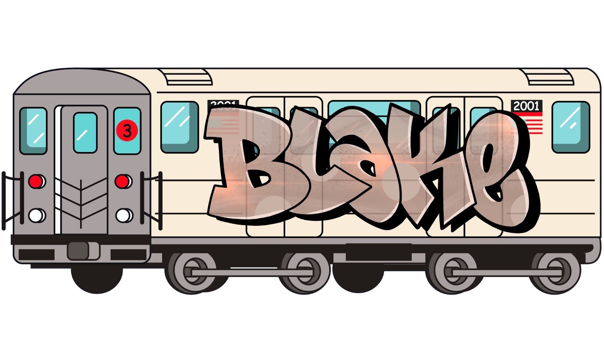 Detail Train Graffiti Nomer 21