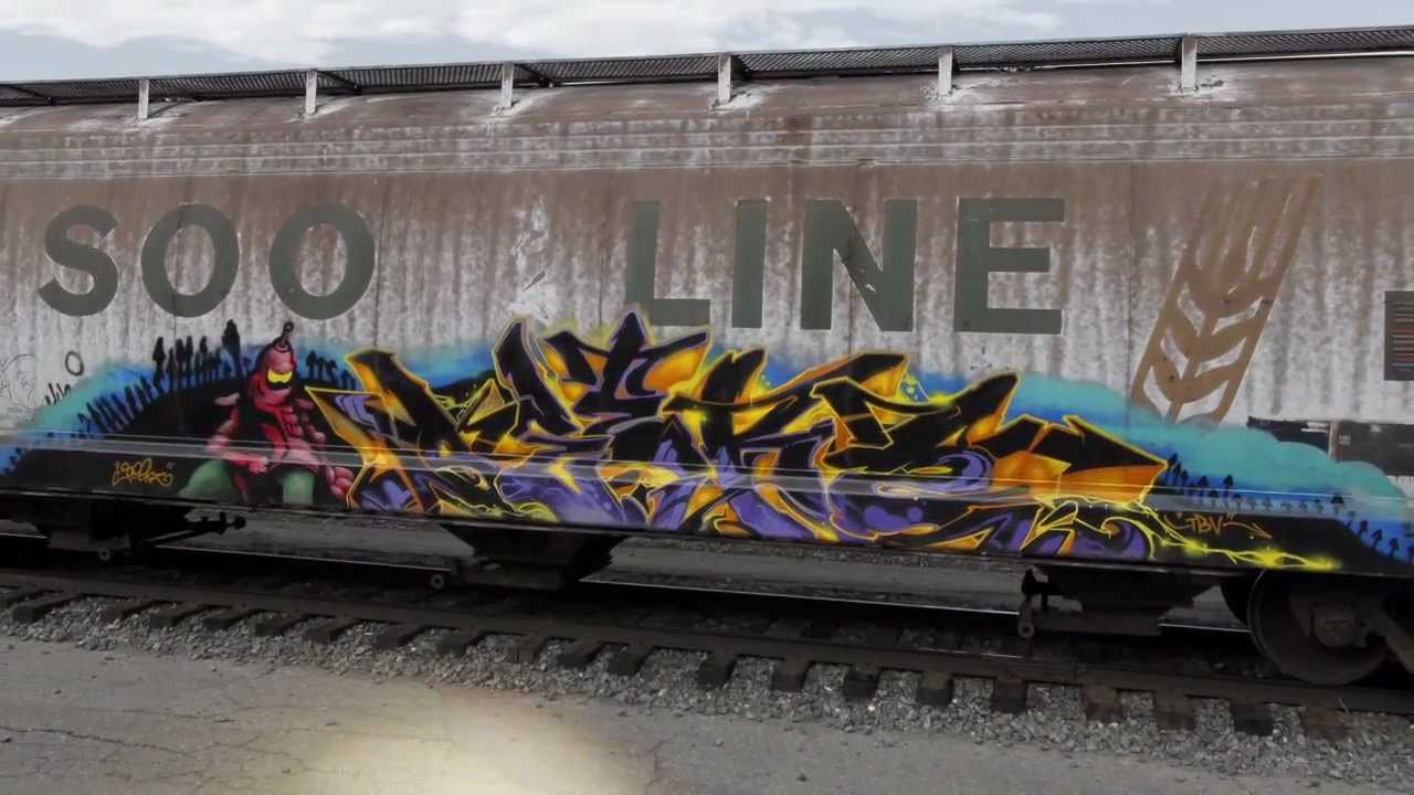 Detail Train Graffiti Nomer 26