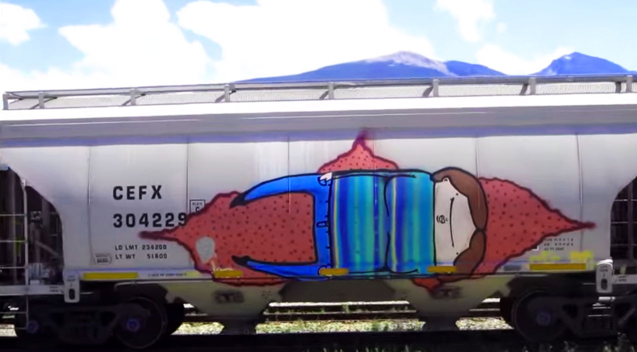 Detail Train Graffiti Nomer 40