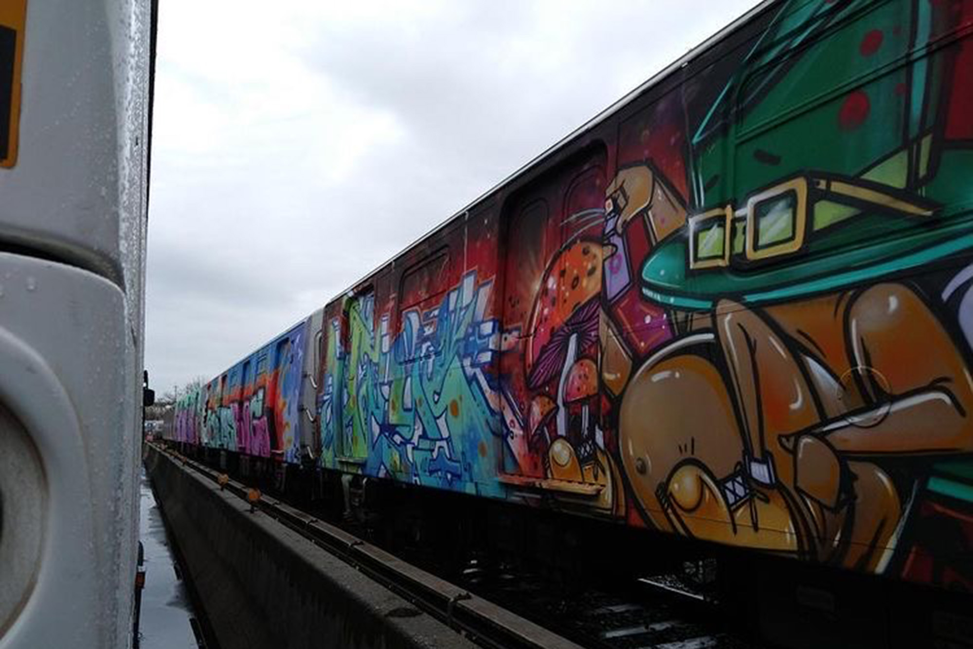 Detail Train Graffiti Nomer 52