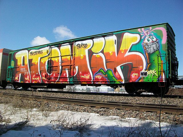 Detail Train Graffiti Nomer 8