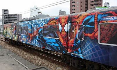 Detail Train Graffiti Art Nomer 3