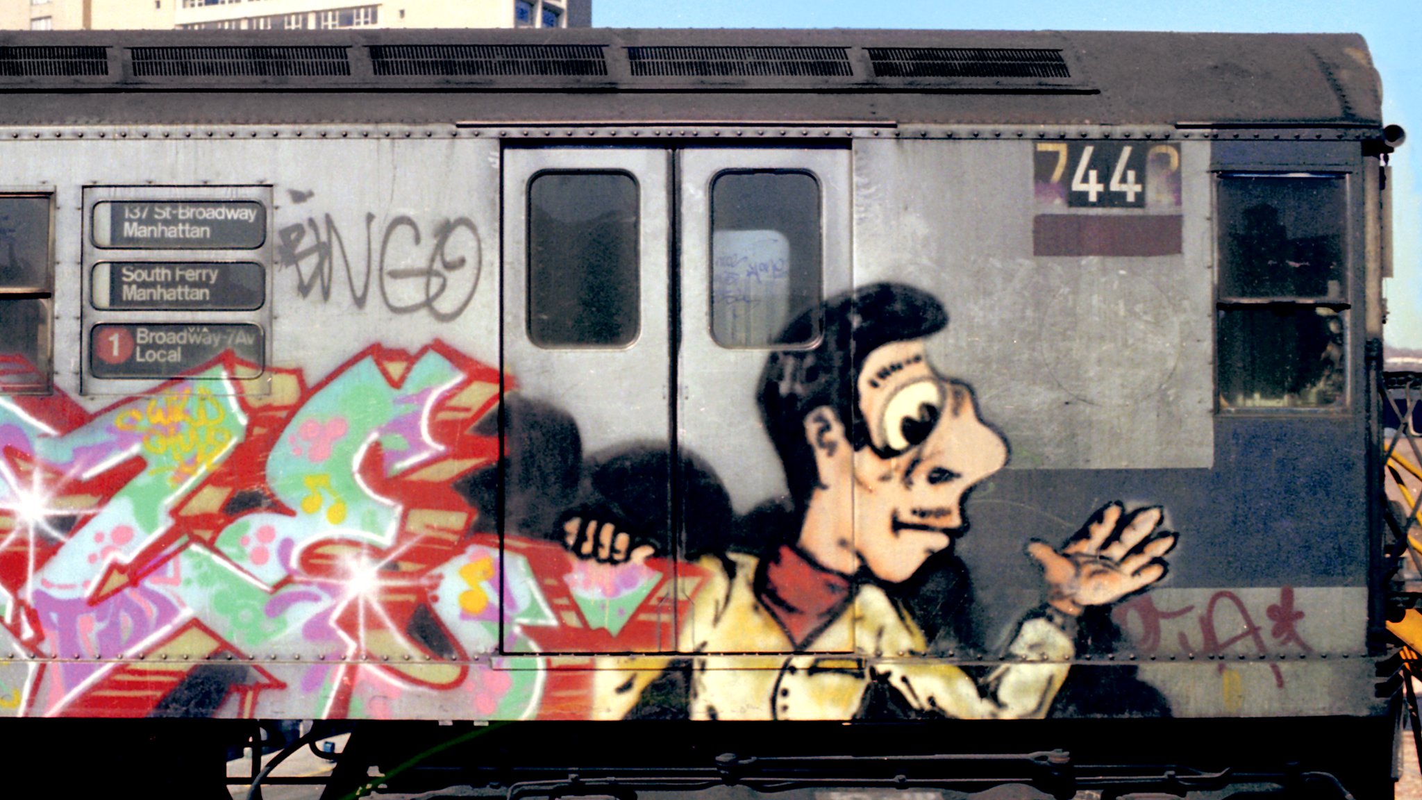 Detail Train Graffiti Art Nomer 25