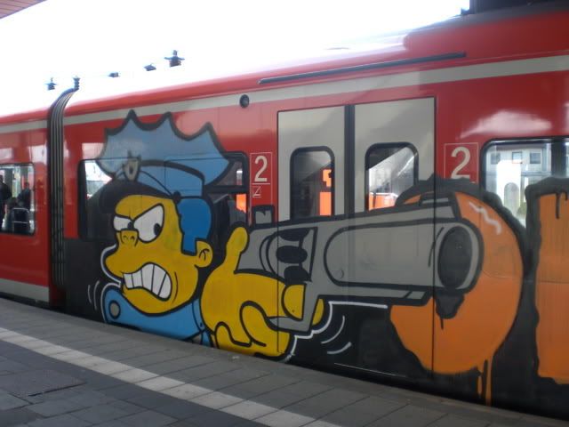 Detail Train Graffiti Art Nomer 5
