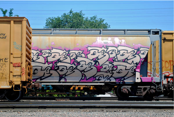 Detail Train Graffiti Front View Nomer 21