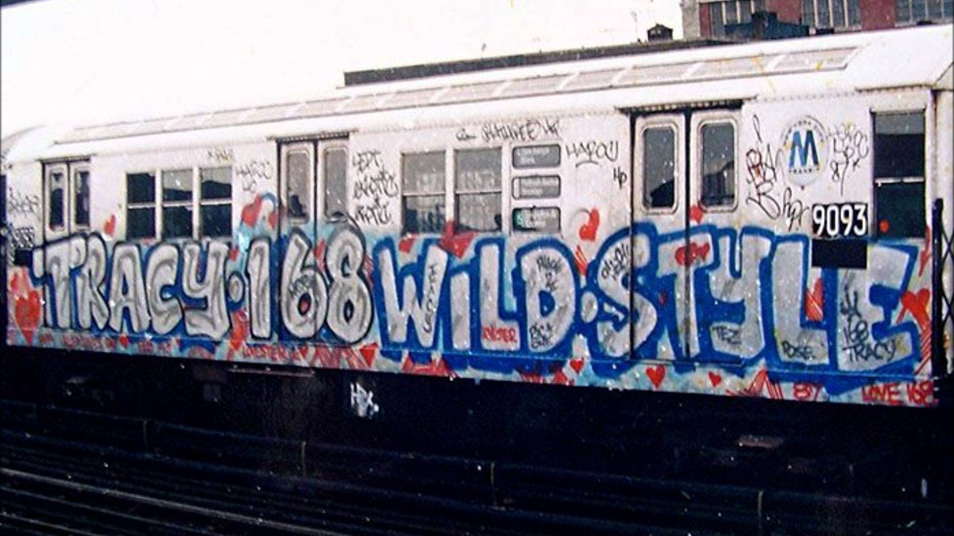 Detail Train Graffiti Front View Nomer 25