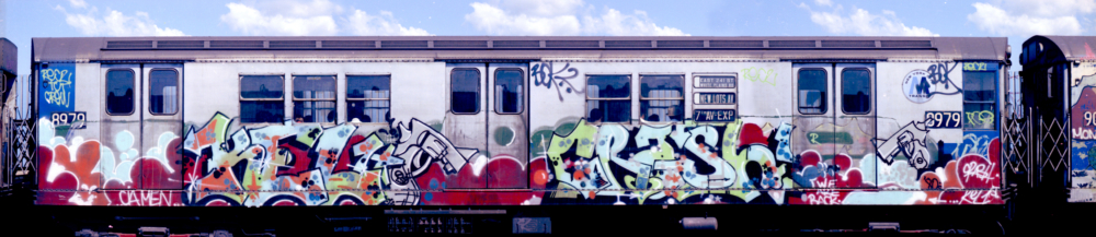 Detail Train Graffiti Front View Nomer 30