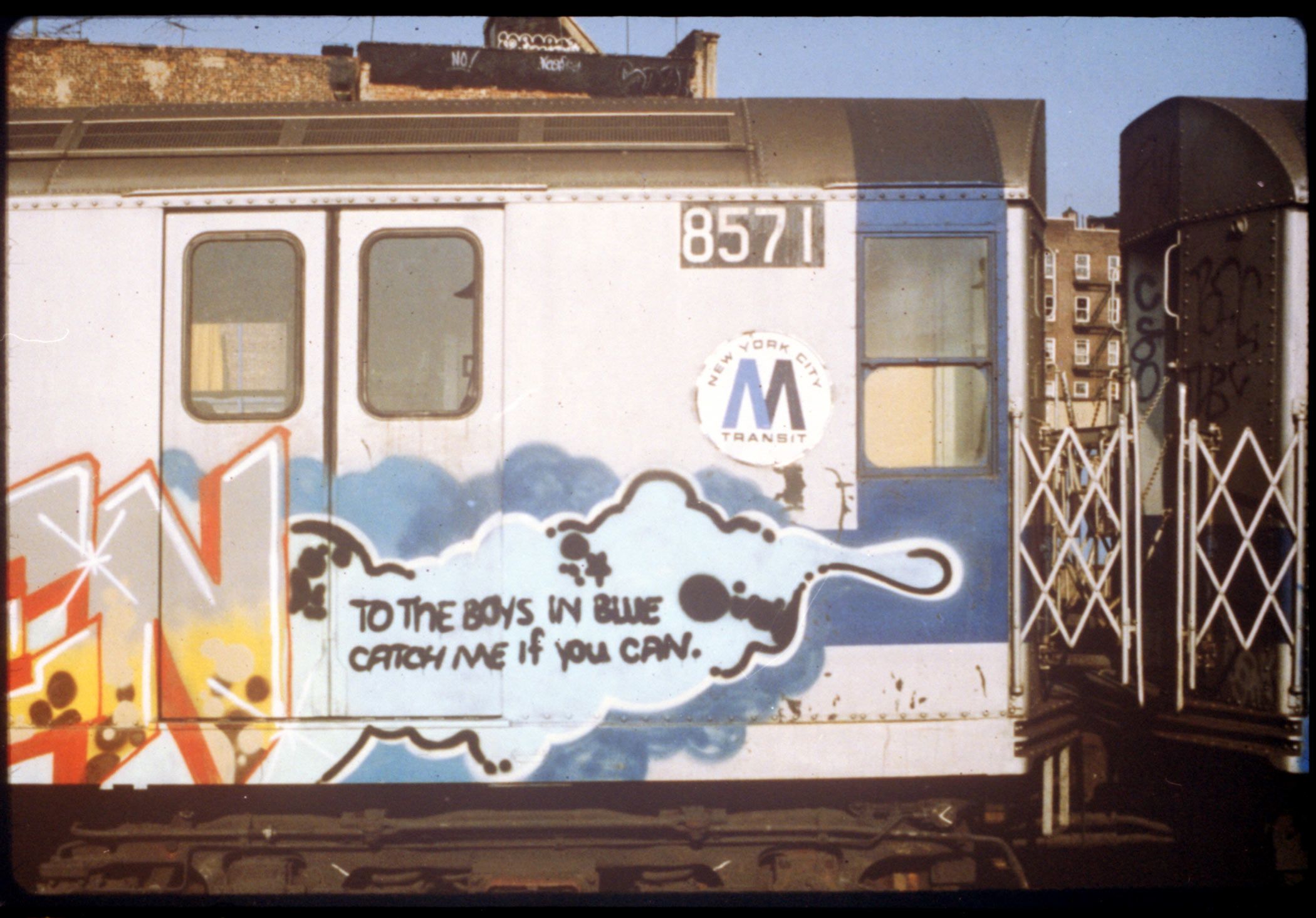 Detail Train Graffiti Front View Nomer 40