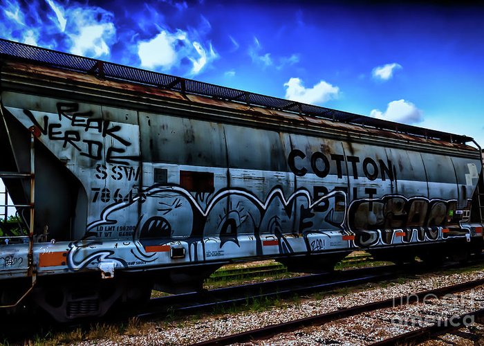Detail Train Graffiti Front View Nomer 8