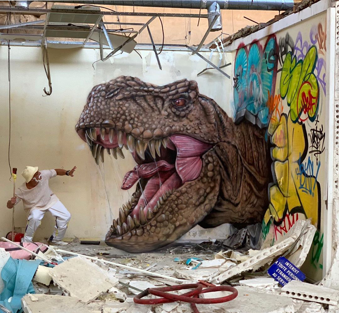 Detail Trex Edit Graffiti Nomer 41