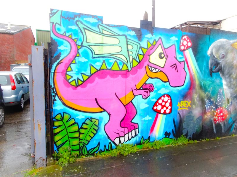 Detail Trex Edit Graffiti Nomer 8