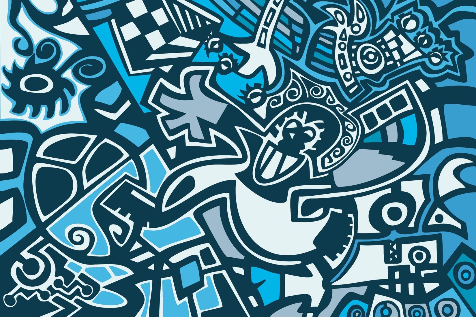 Detail Tribal Graffiti Nomer 10