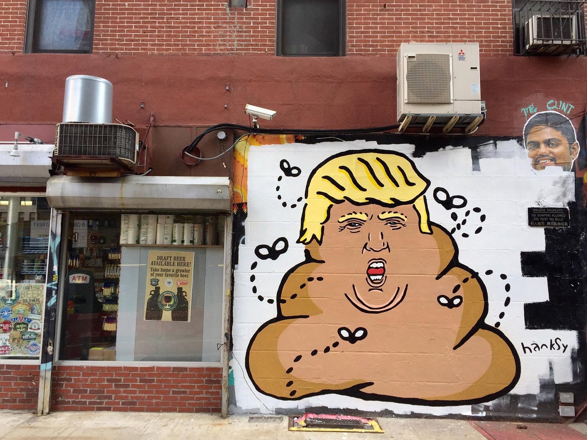 Trump Graffiti - KibrisPDR