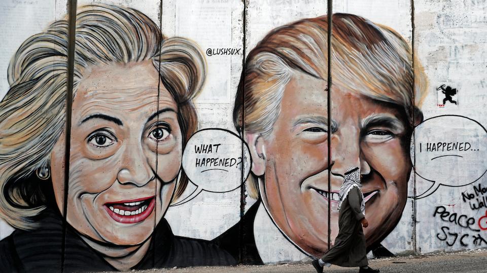Detail Trump In A Wall Graffiti Meaning Nomer 4