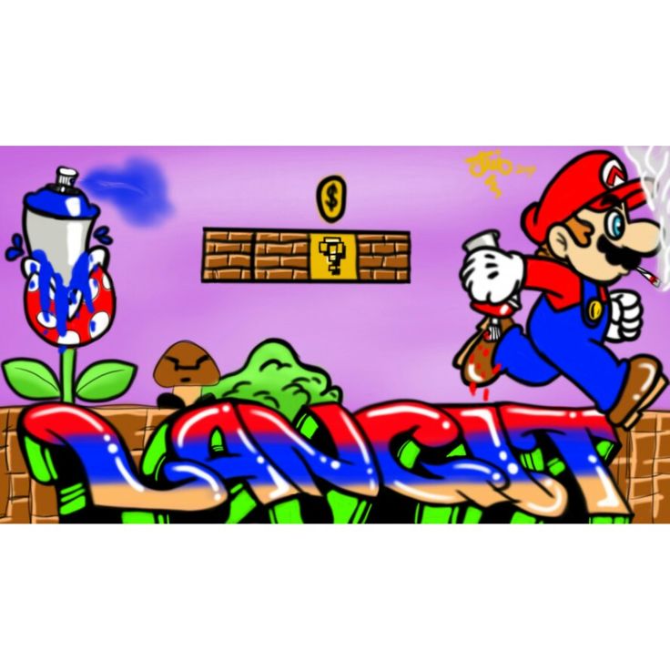 Tulian Graffiti Mario Bros - KibrisPDR