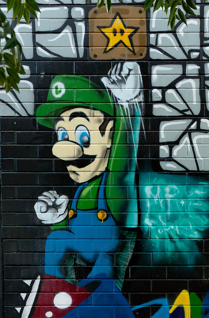 Detail Tulian Graffiti Mario Bros Nomer 15