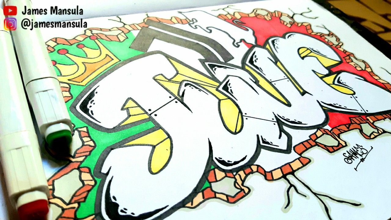 Detail Tulisan Bonek Graffiti Nomer 15