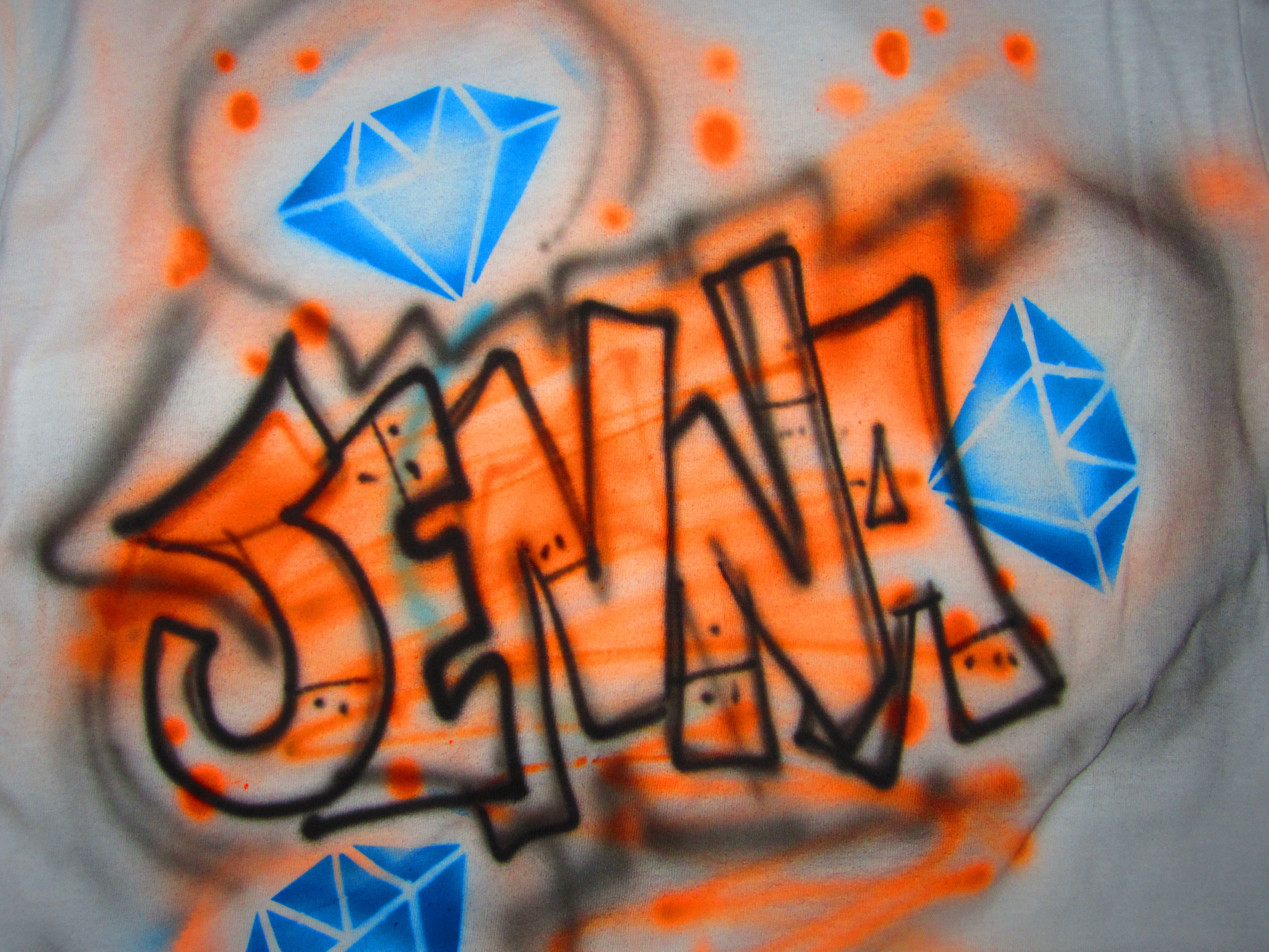 Detail Tulisan Graffiti Di Bat Nomer 24