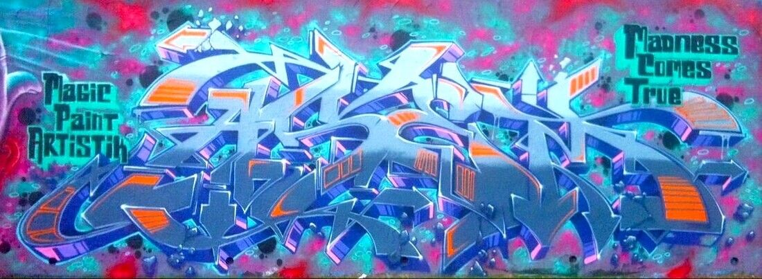 Detail Tulisan Graffiti Lefi Nomer 40