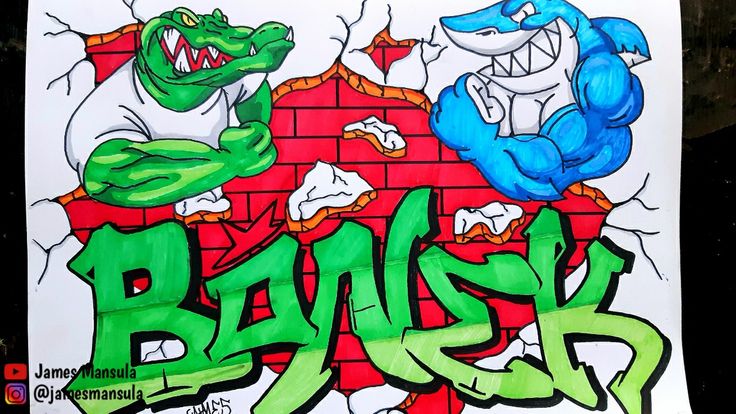 Detail Tulisan Joker Graffiti Nomer 9