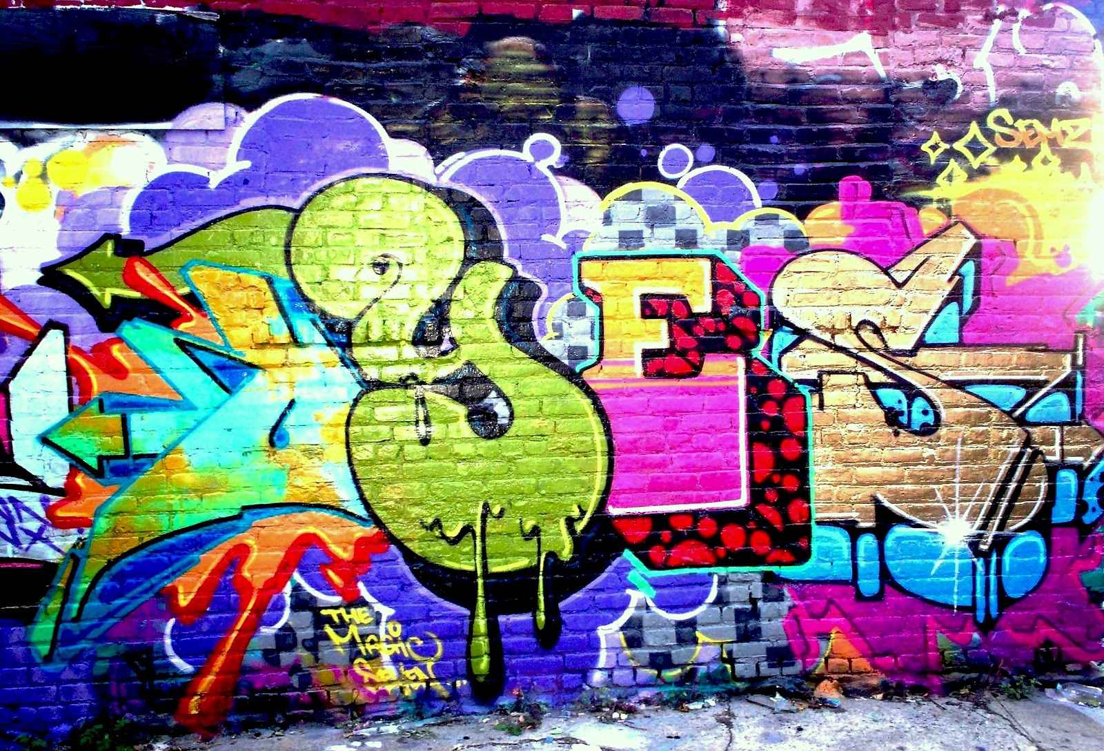 Detail Tulisan Kelompok Graffiti Nomer 7