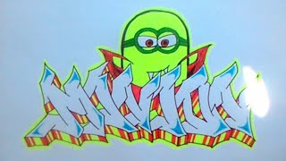 Tulisan Minions Graffiti - KibrisPDR