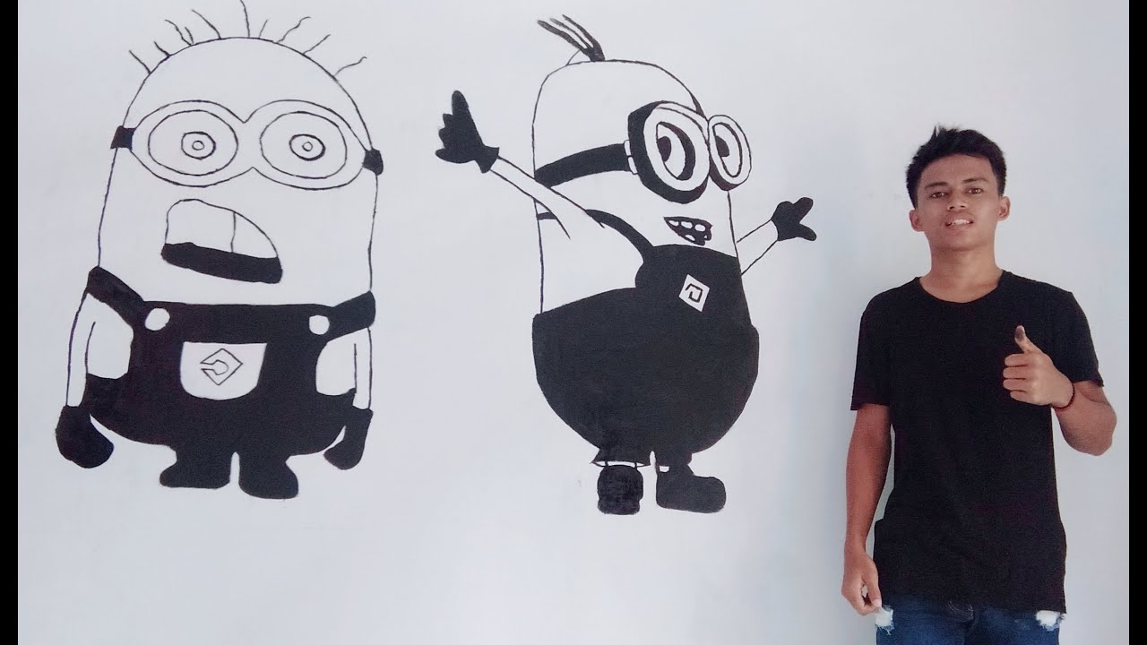 Detail Tulisan Minions Graffiti Nomer 28