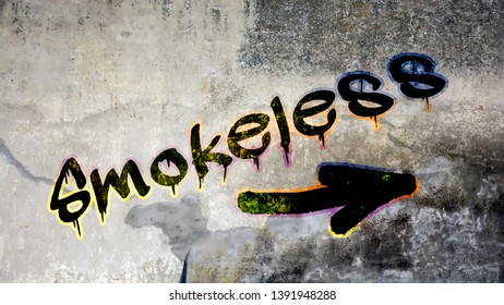 Detail Tulisan No Smoking Graffiti Nomer 17